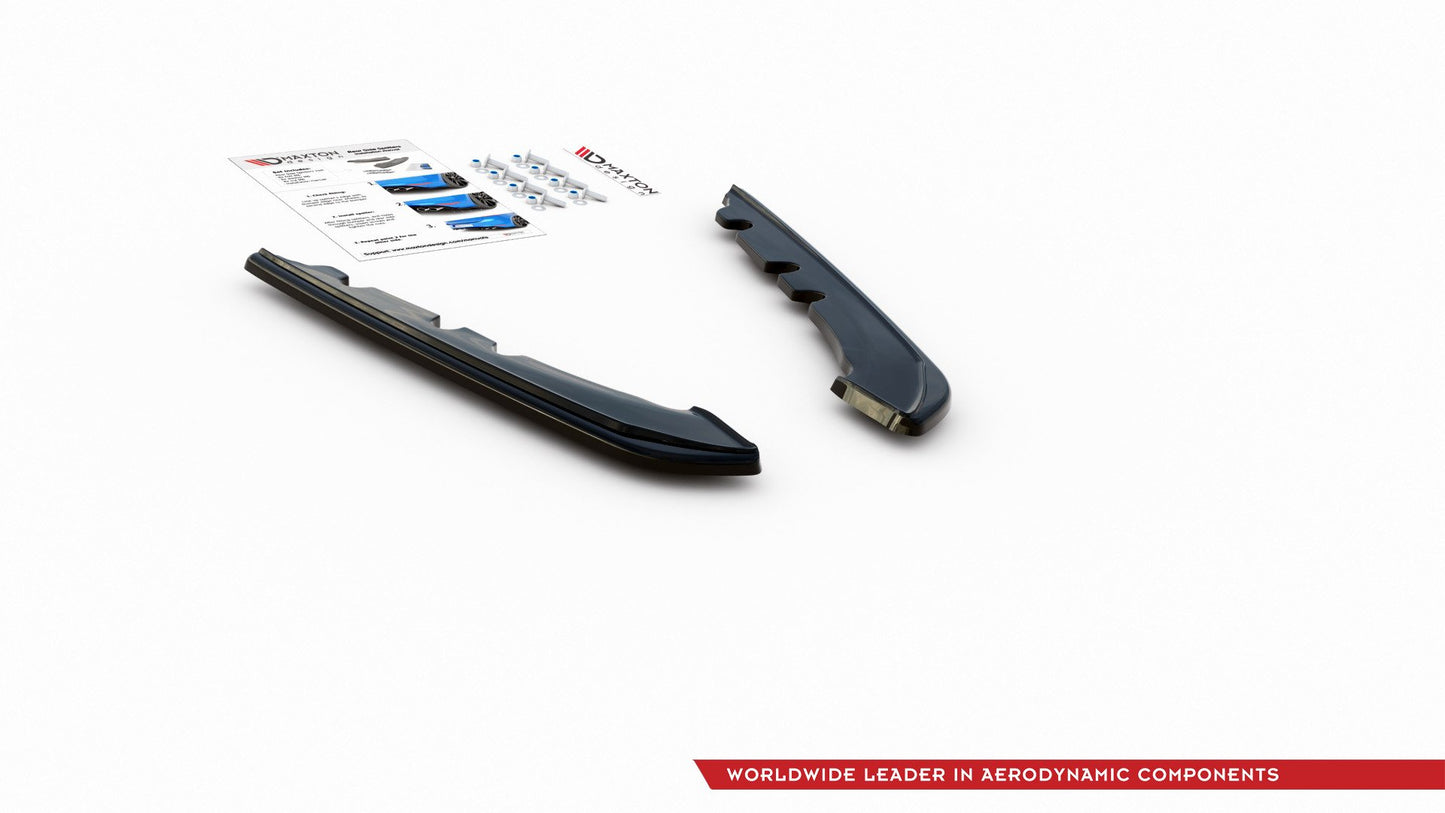 Rear side splitters bmw 3 e91 facelift