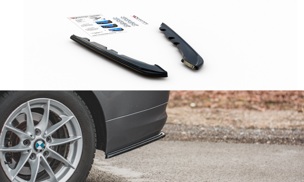 Rear side splitters bmw 3 e91 facelift