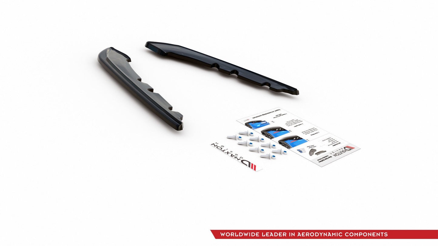 Rear side splitters bmw 3 e91 facelift