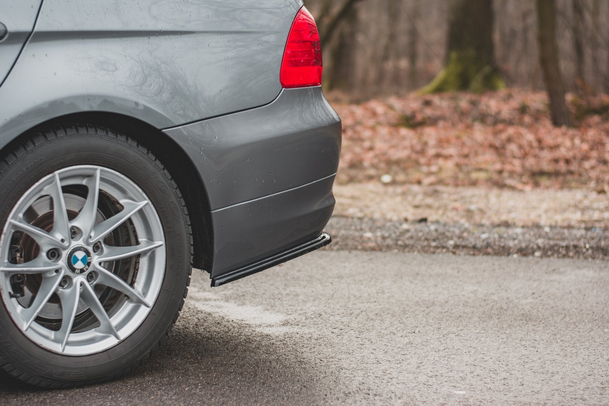 Rear side splitters bmw 3 e91 facelift