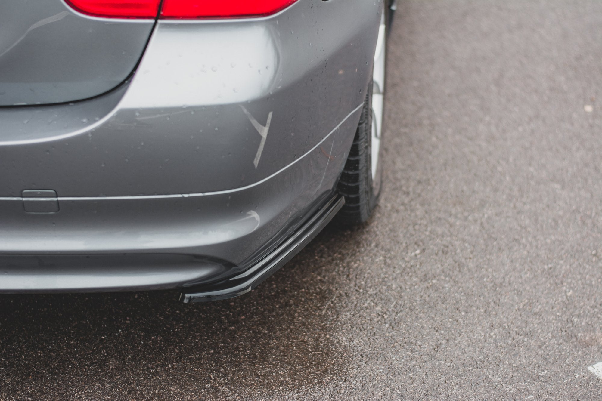 Rear side splitters bmw 3 e91 facelift