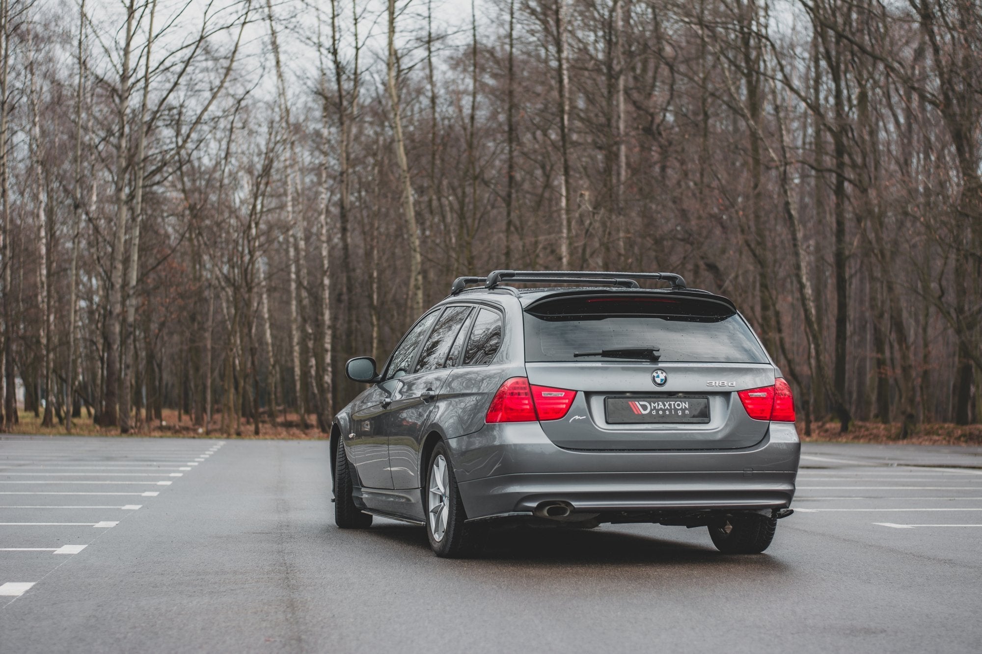 Rear side splitters bmw 3 e91 facelift