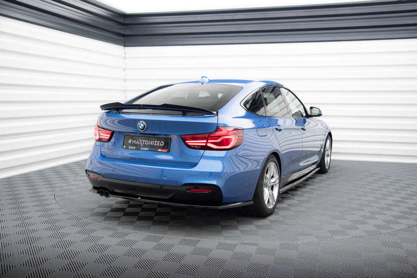 Rear side splitters bmw 3 gt m-pack f34