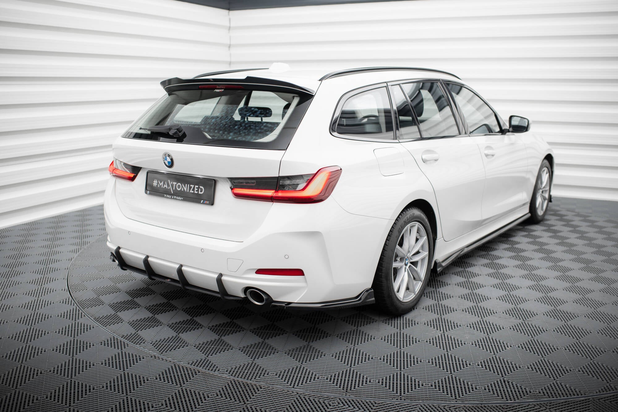 Bagsiden Splitters BMW 3 Derefter / Touring G20 / G21 ansigtsløftning