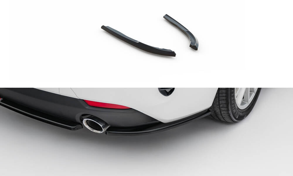 Rear side splitters bmw 4 coupe / cabrio g22 / g23