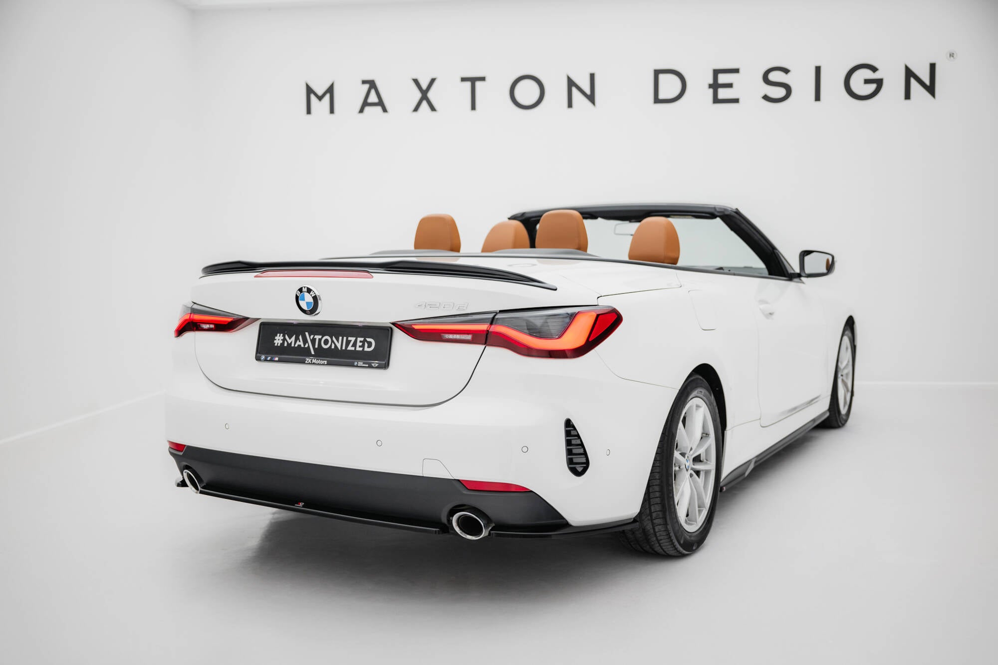 Rear side splitters bmw 4 coupe / cabrio g22 / g23
