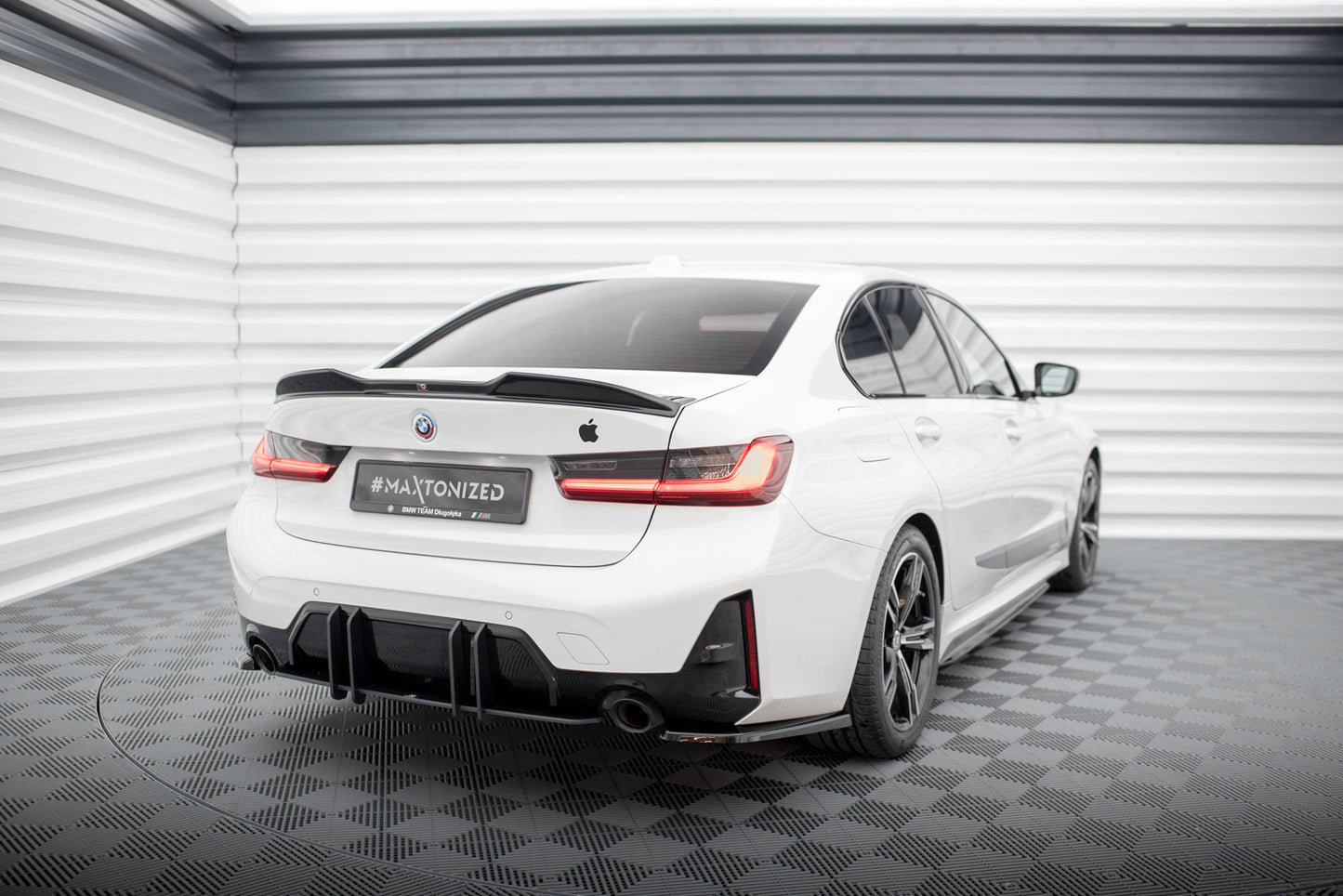 Rear side splitters bmw m-pack g20 / g21 facelift