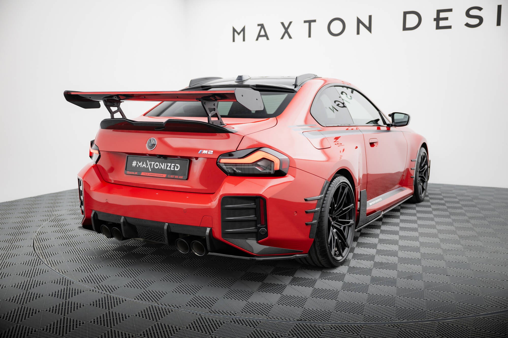 Rear side splitters bmw m2 m-performance g87