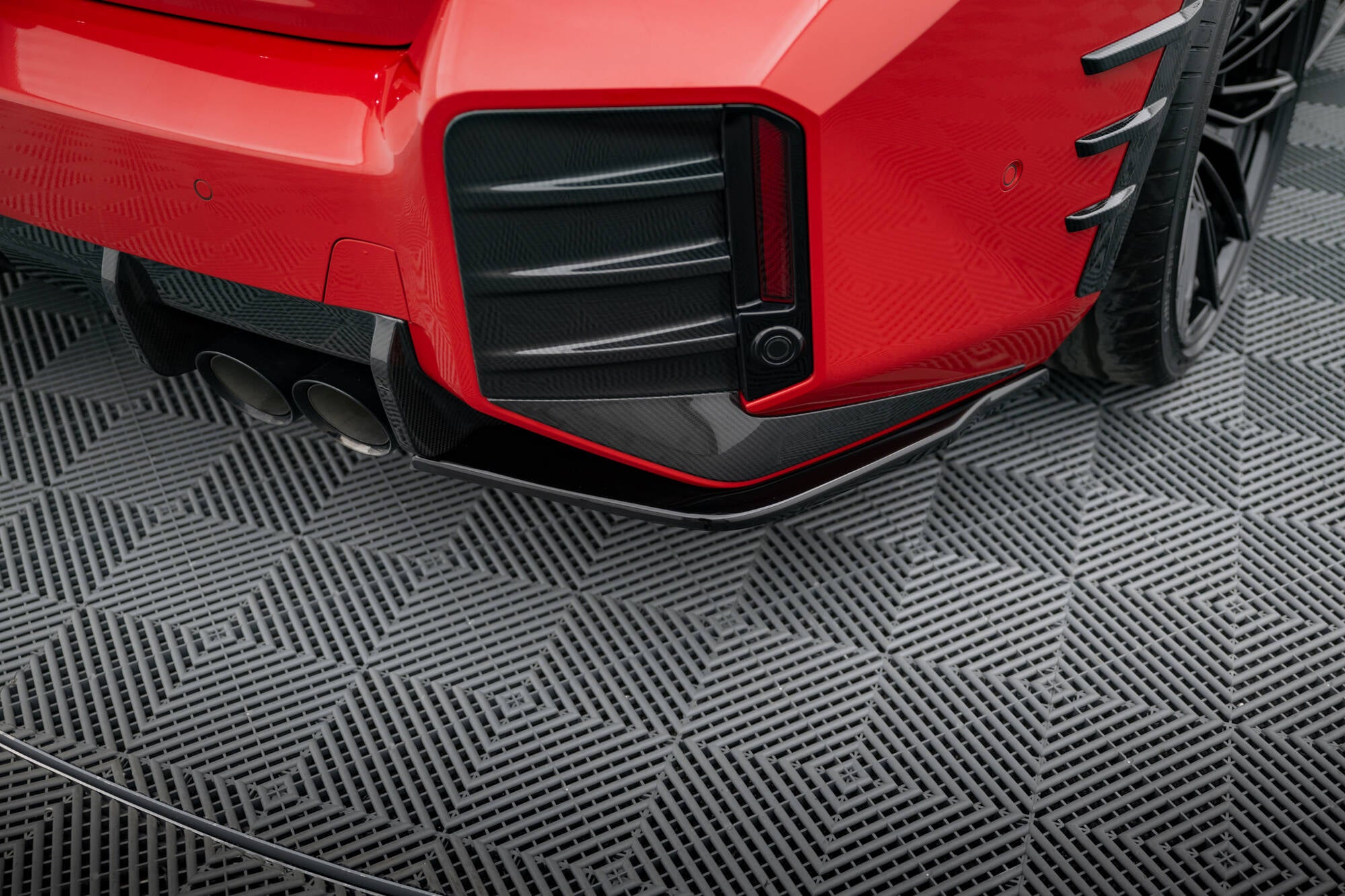 Rear side splitters bmw m2 m-performance g87