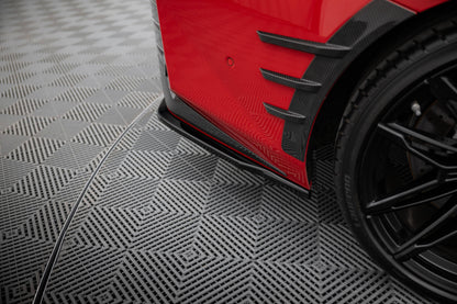 Rear side splitters bmw m2 m-performance g87