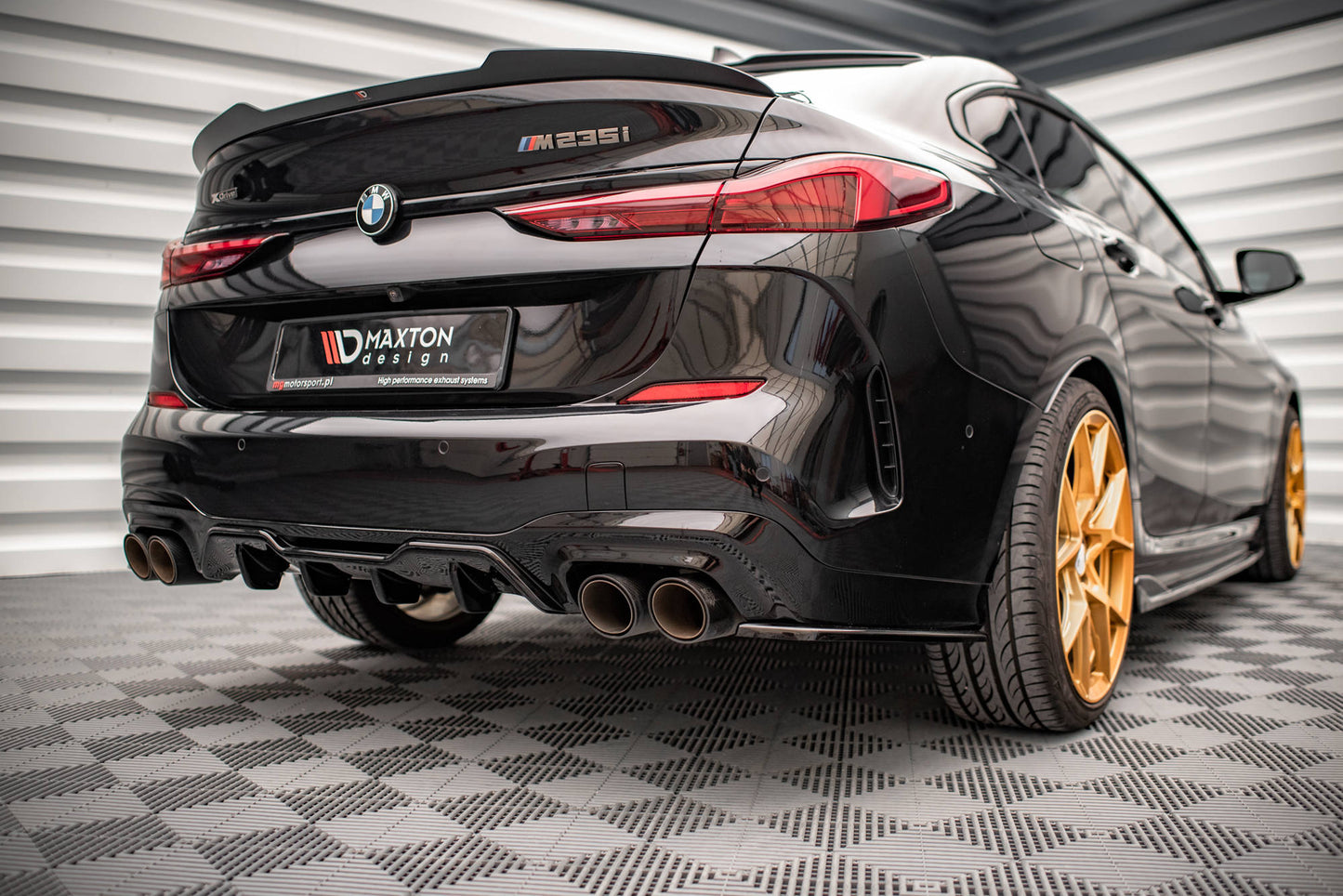 Rear side splitters bmw m235i gran coupe f44