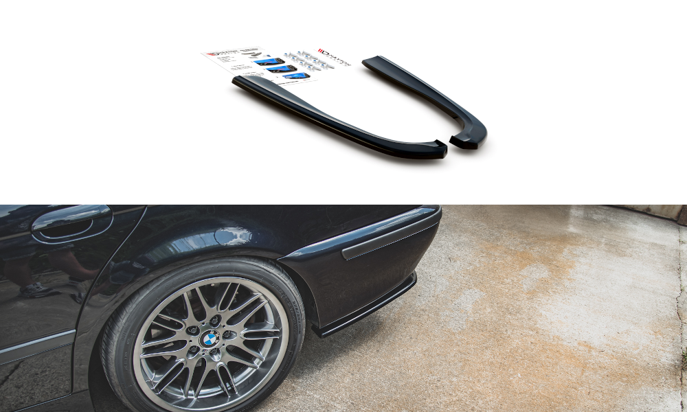 Rear Side Splitters BMW M5 / 5 M-Pack E39