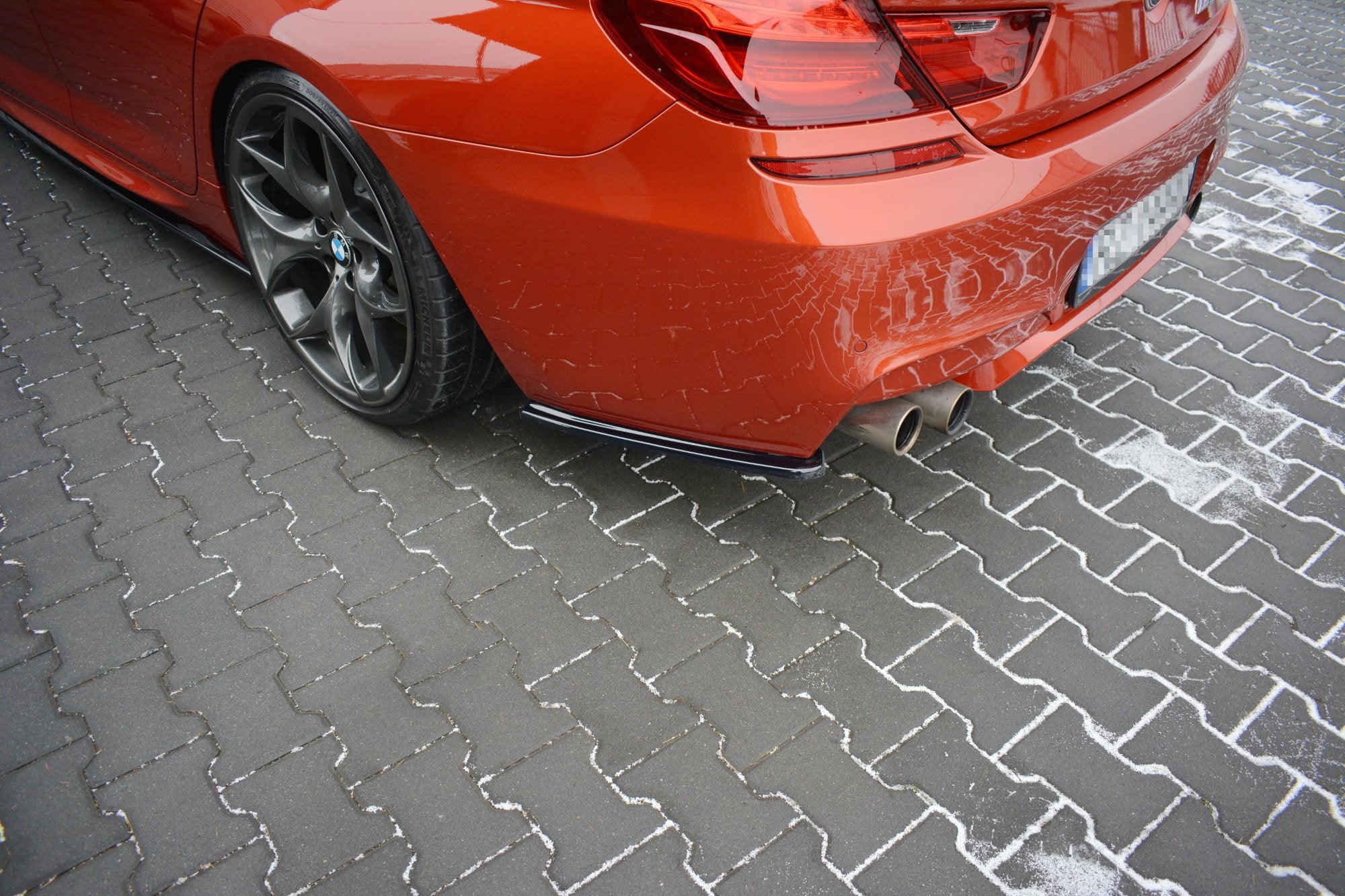 Rear side splitters bmw m6 gran coupe / coupe / cabriolet f06 / f13 / f12