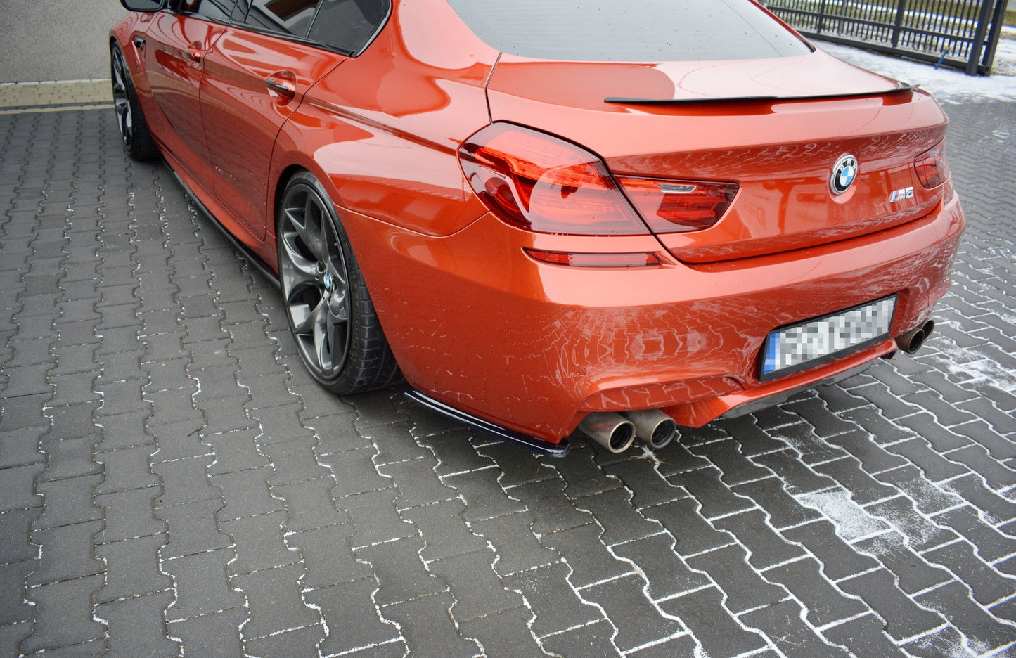 Rear side splitters bmw m6 gran coupe / coupe / cabriolet f06 / f13 / f12