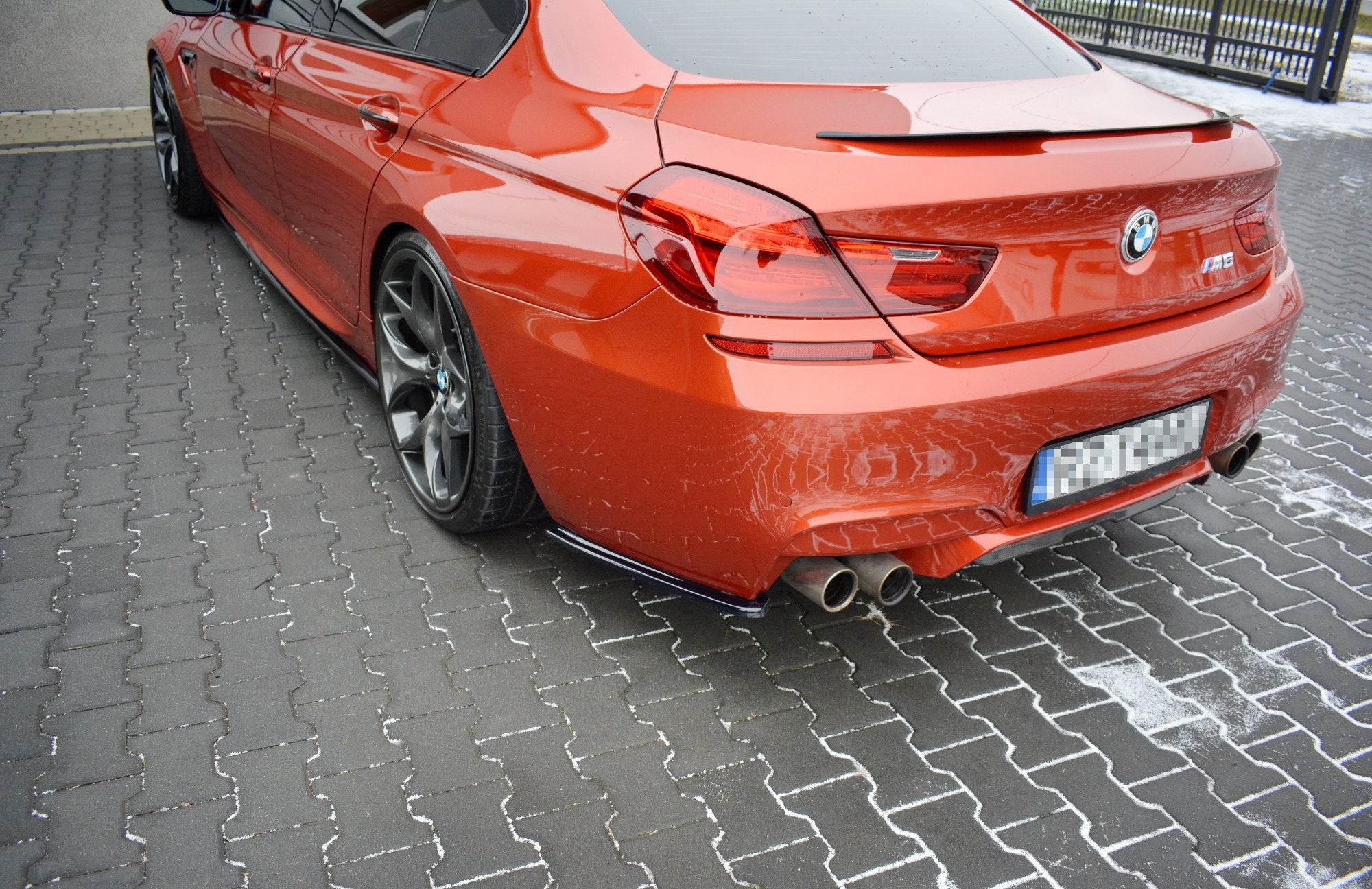 Rear side splitters bmw m6 gran coupe / coupe / cabriolet f06 / f13 / f12