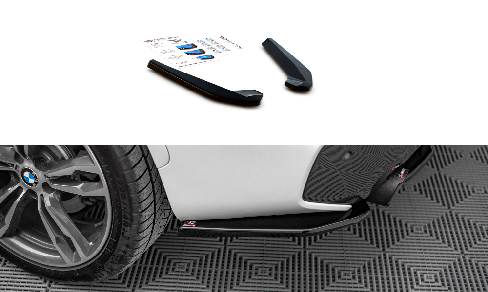 Rear side splitters bmw x1 m-pack f48