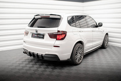 Rear side splitters bmw x3 m-pack f25