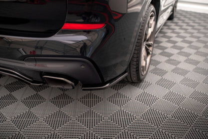 Rear side splitters bmw x3 m40i / m40d g01