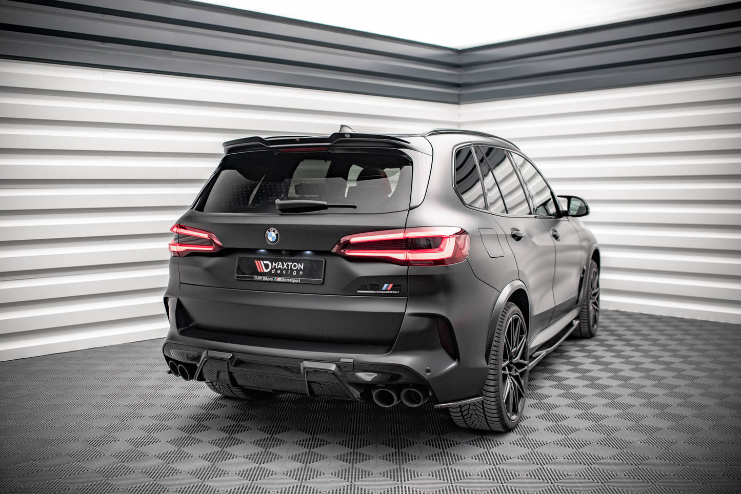 Rear side splitters bmw x5m f95
