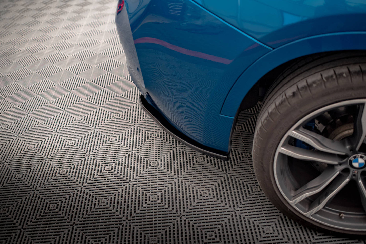 Rear side splitters bmw x6 m f86