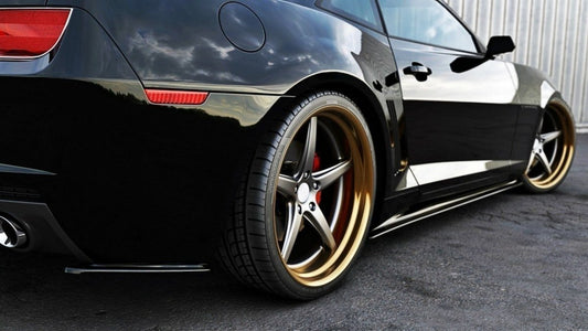 Rear side splitters chevrolet camaro ss / standard mk5