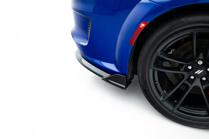 Rear side splitters dodge charger rt scat pack widebody mk3 facelift