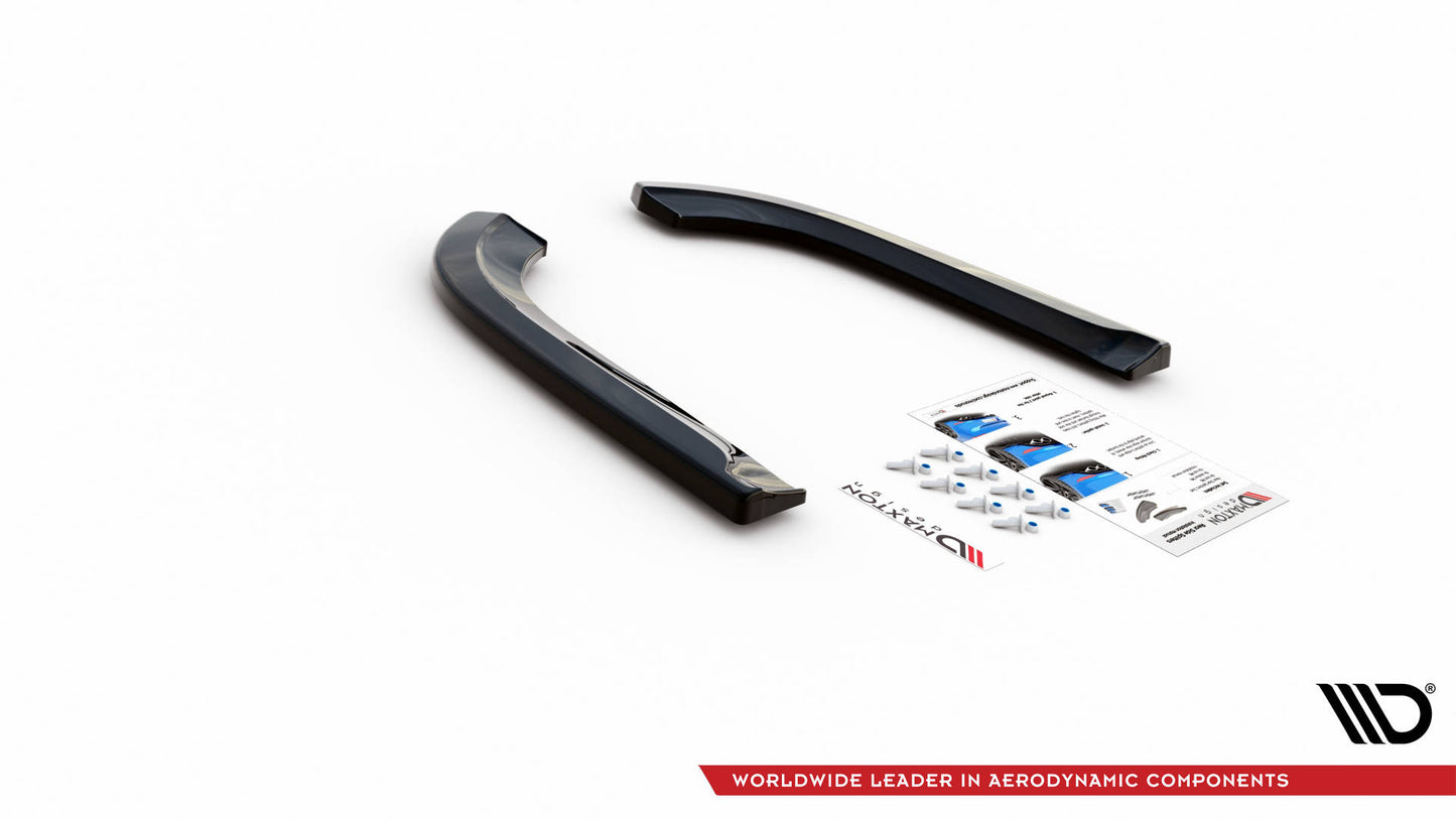 Rear side splitters dodge durango rt mk3