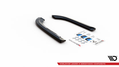 Rear side splitters dodge durango rt mk3