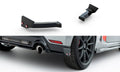 Rear side splitters + flaps toyota gr yaris mk4 facelift