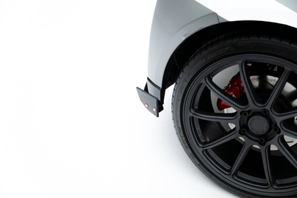 Rear side splitters + flaps toyota gr yaris mk4 facelift