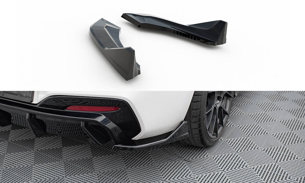 Bagsiden Splitters (til Realar Valance V.3) BMW 1 M-Pack / M140i F20 Facelift
