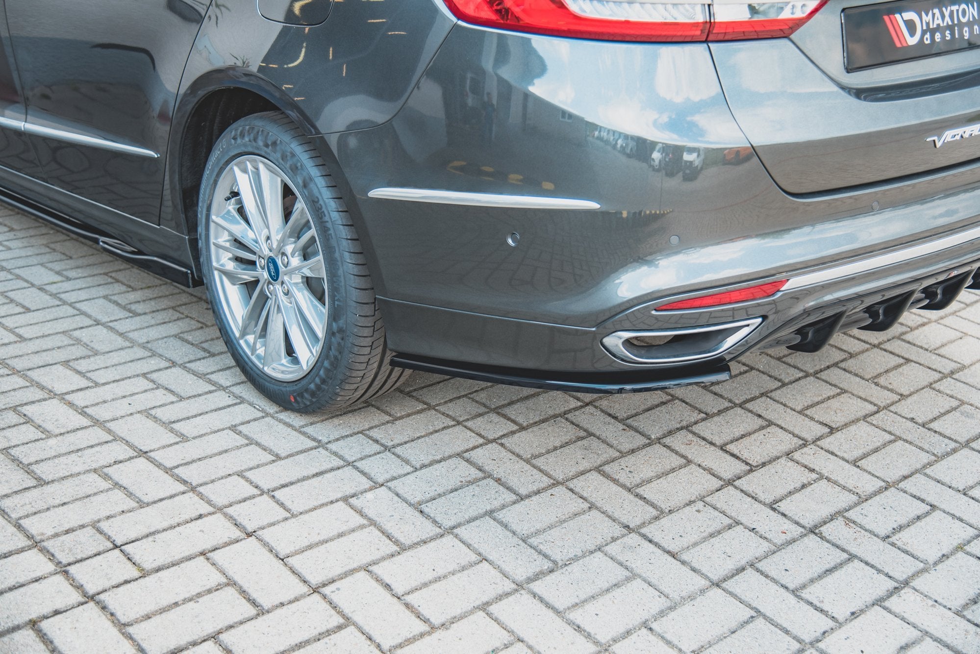 Bagsiden Splitters Ford Mondeo Vignale MK5 ansigtsløftning