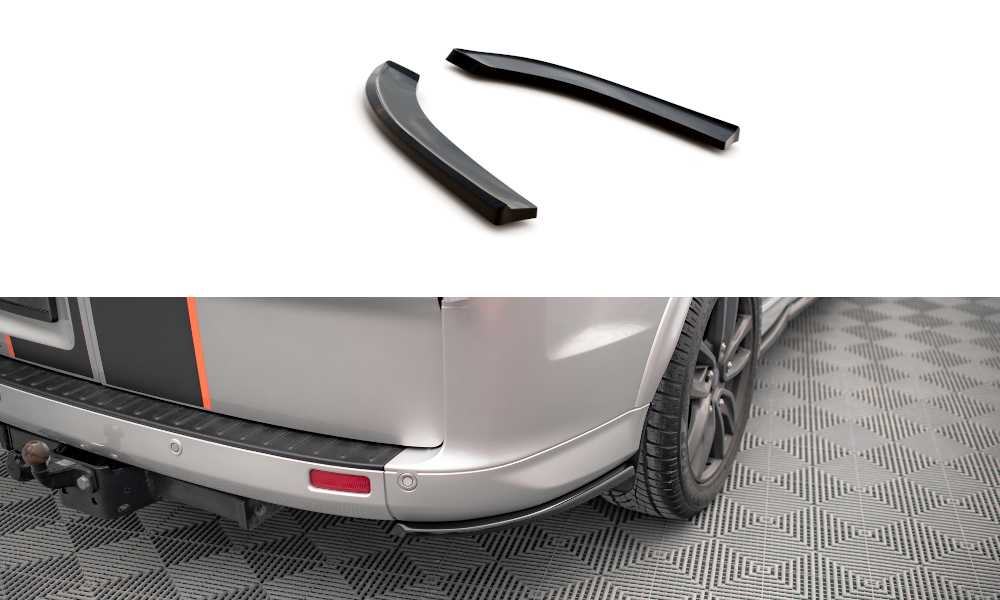 Rear side splitters Ford Transit Custom St-Line MK1 Facelift