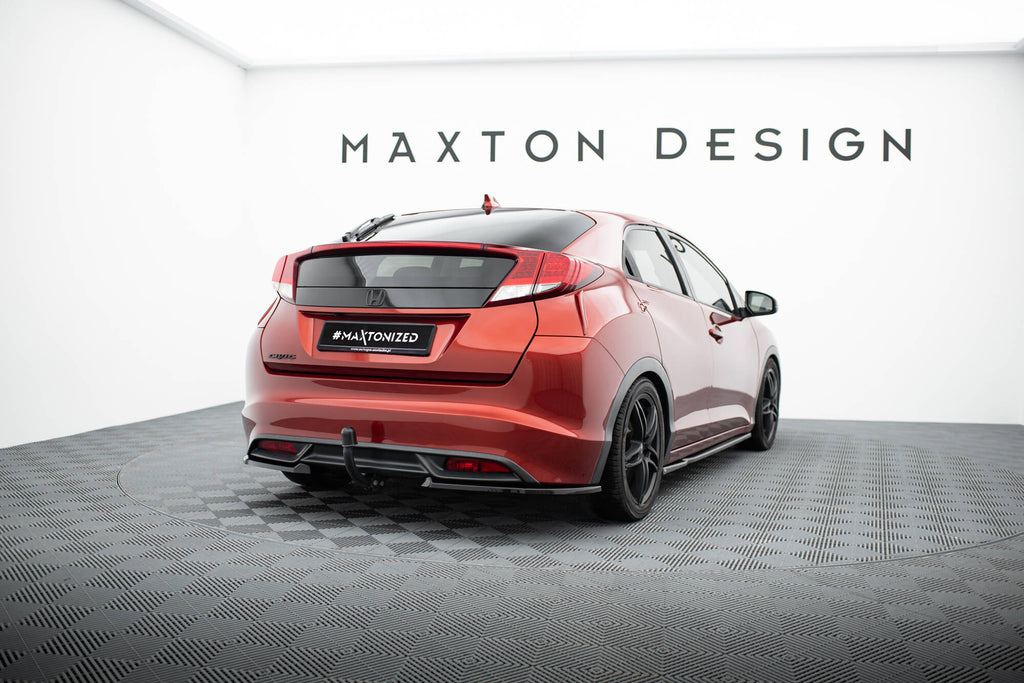 Bagsiden Splitters Honda Civic Hatchback Mk9