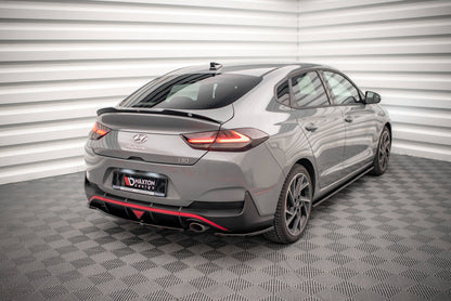 Rear side splitters hyundai i30 fastback n-line mk3 facelift
