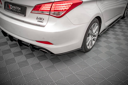Rear side splitters hyundai i40 mk1