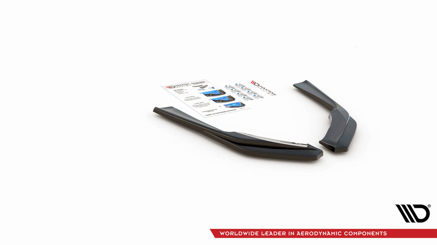 Rear side splitters infiniti q60 s mk2