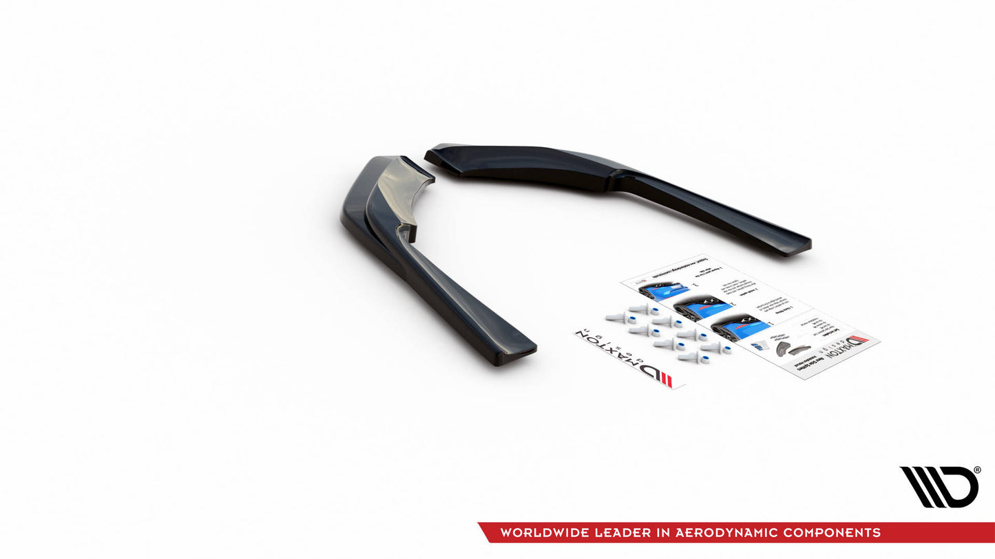 Rear side splitters infiniti q60 s mk2