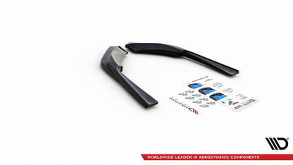 Rear side splitters infiniti q60 s mk2