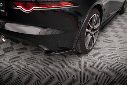 Rear side splitters jaguar f-type mk1 facelift