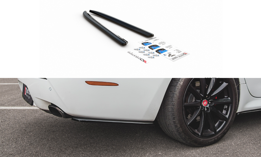 Rear side splitters jaguar xj r-sport x351 facelift