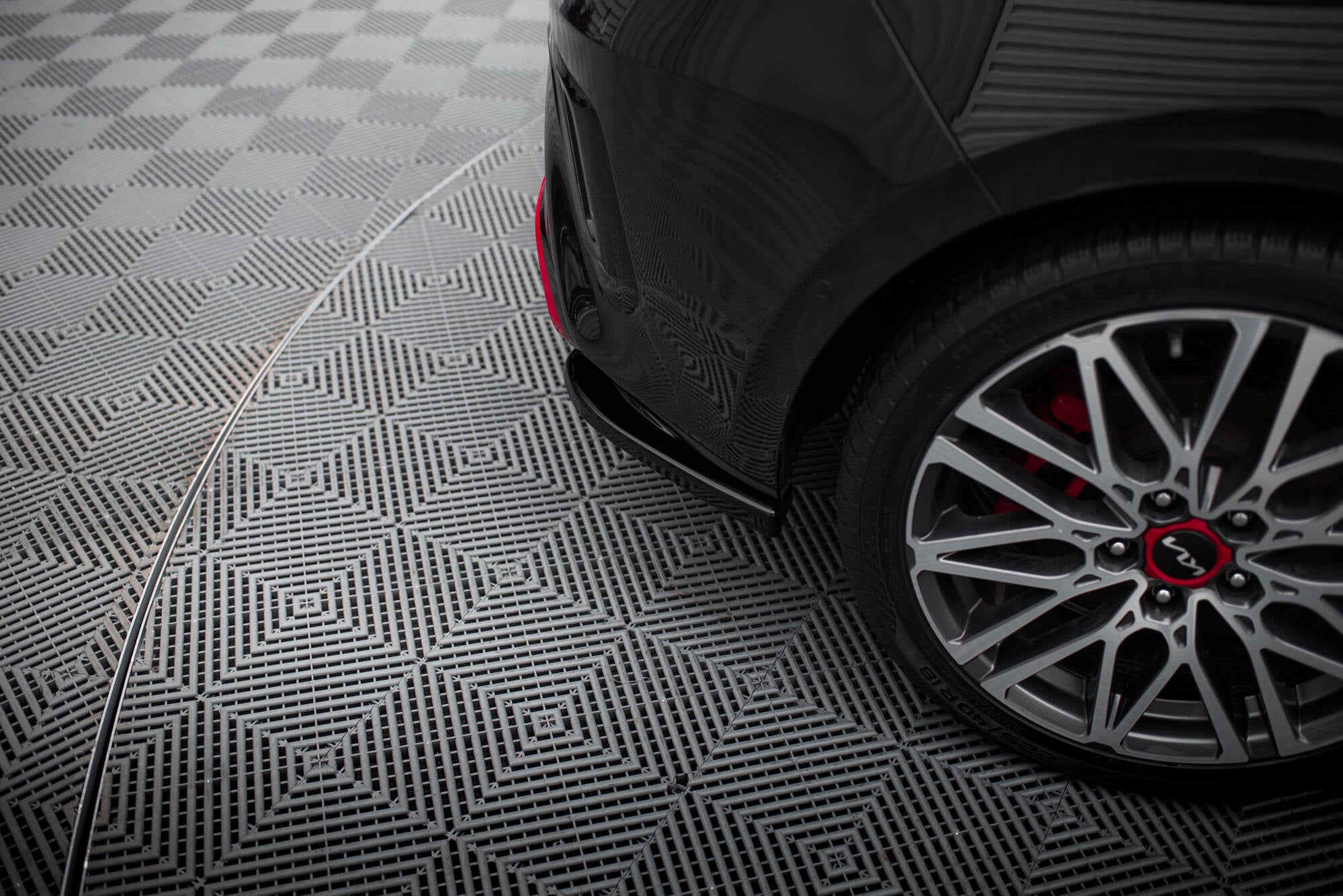 Rear side splitters kia ceed gt mk3 facelift