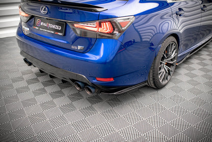 Rear side splitters lexus gs f mk4 facelift