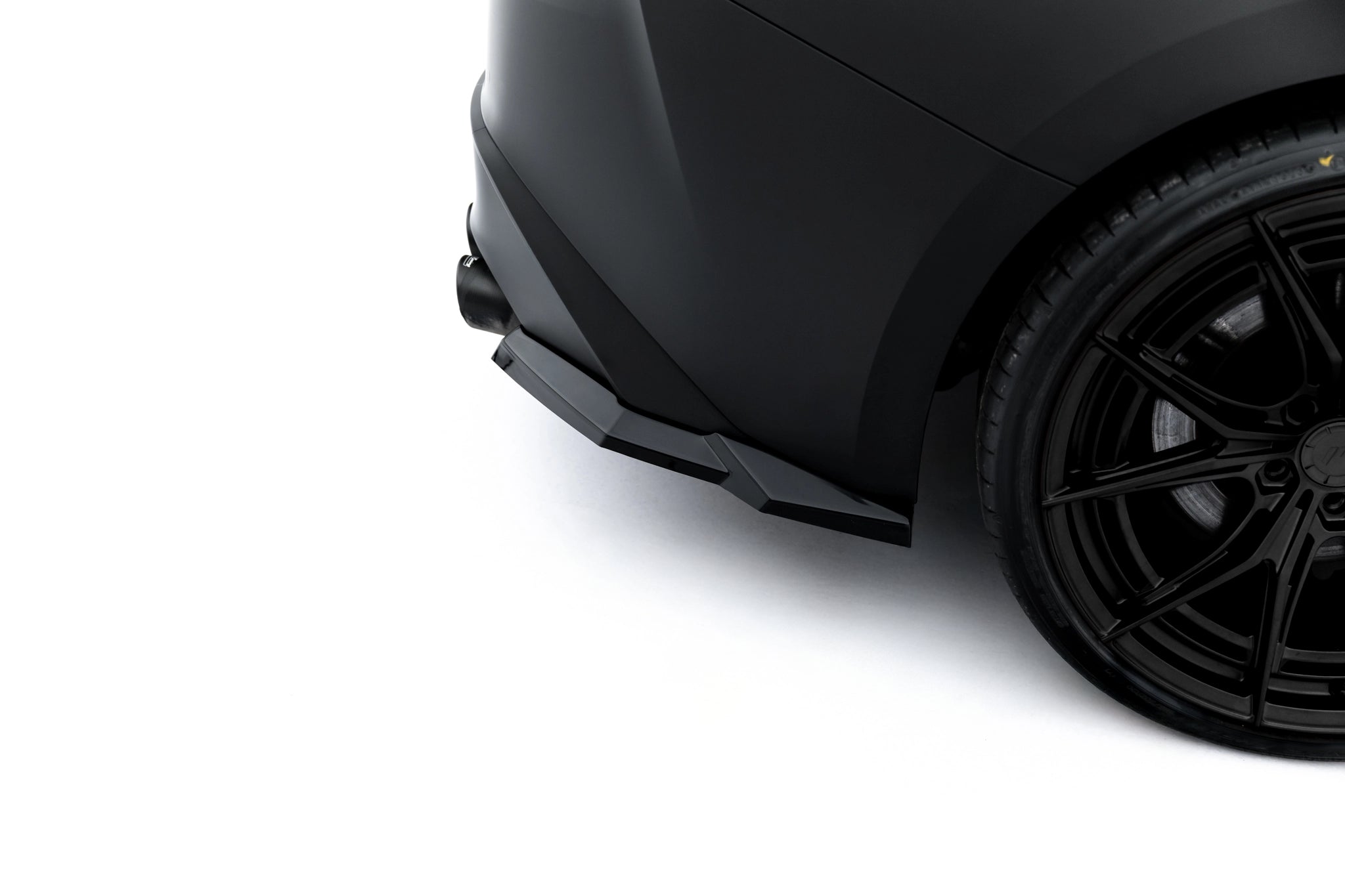 Rear side splitters lexus is 500 mk3 facelift 2 (xe30)