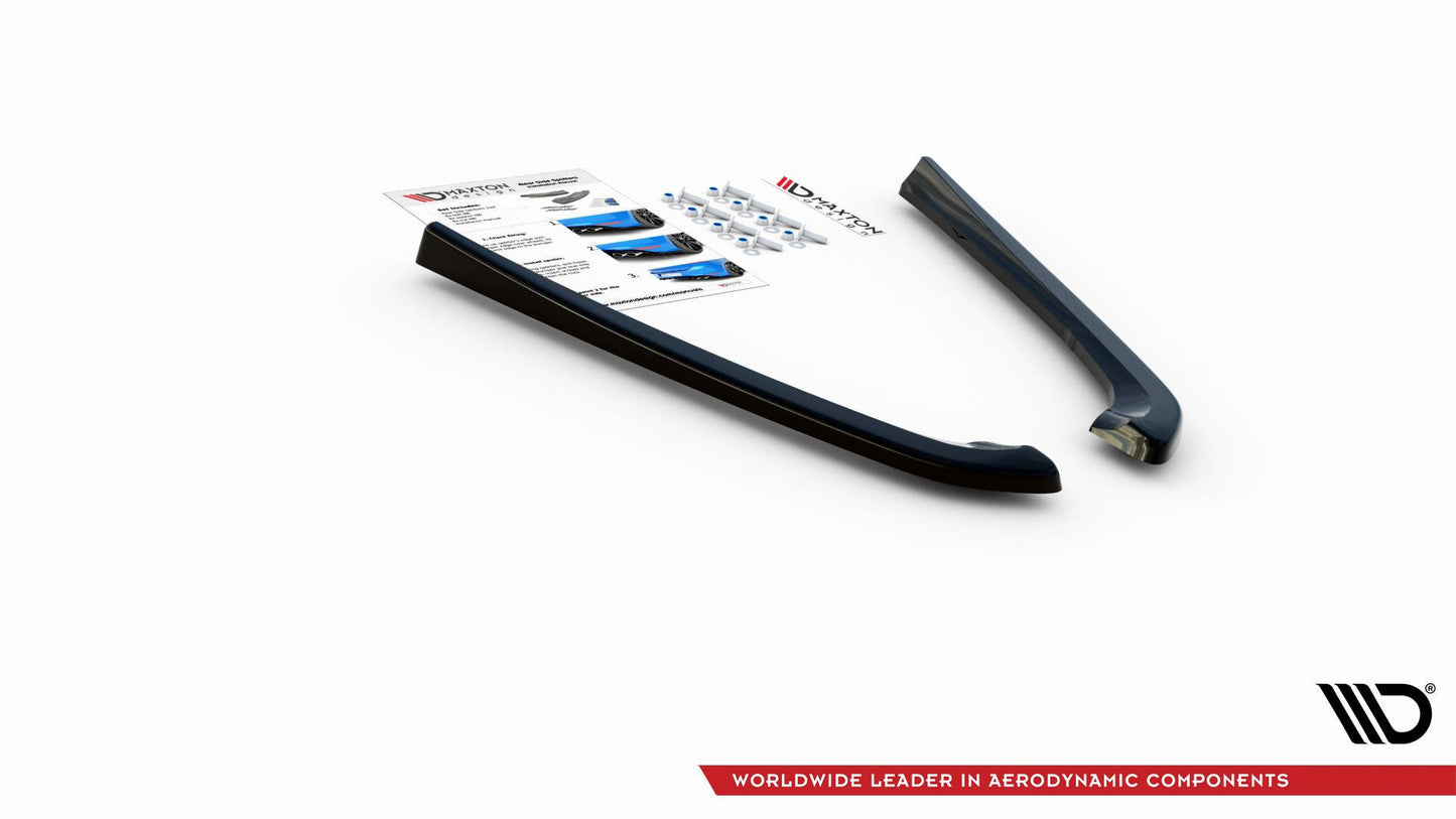 Rear side splitters lexus is f mk2