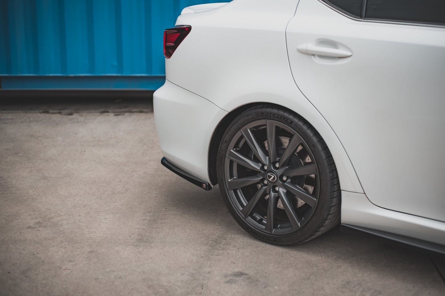 Rear side splitters lexus is f mk2