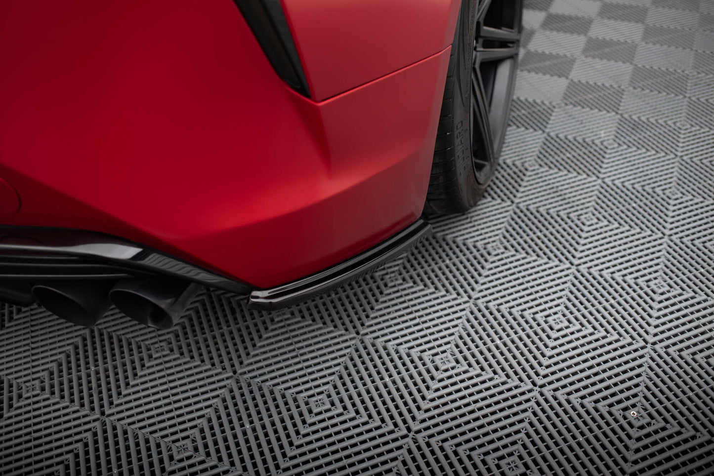 Rear side splitters lexus lc 500