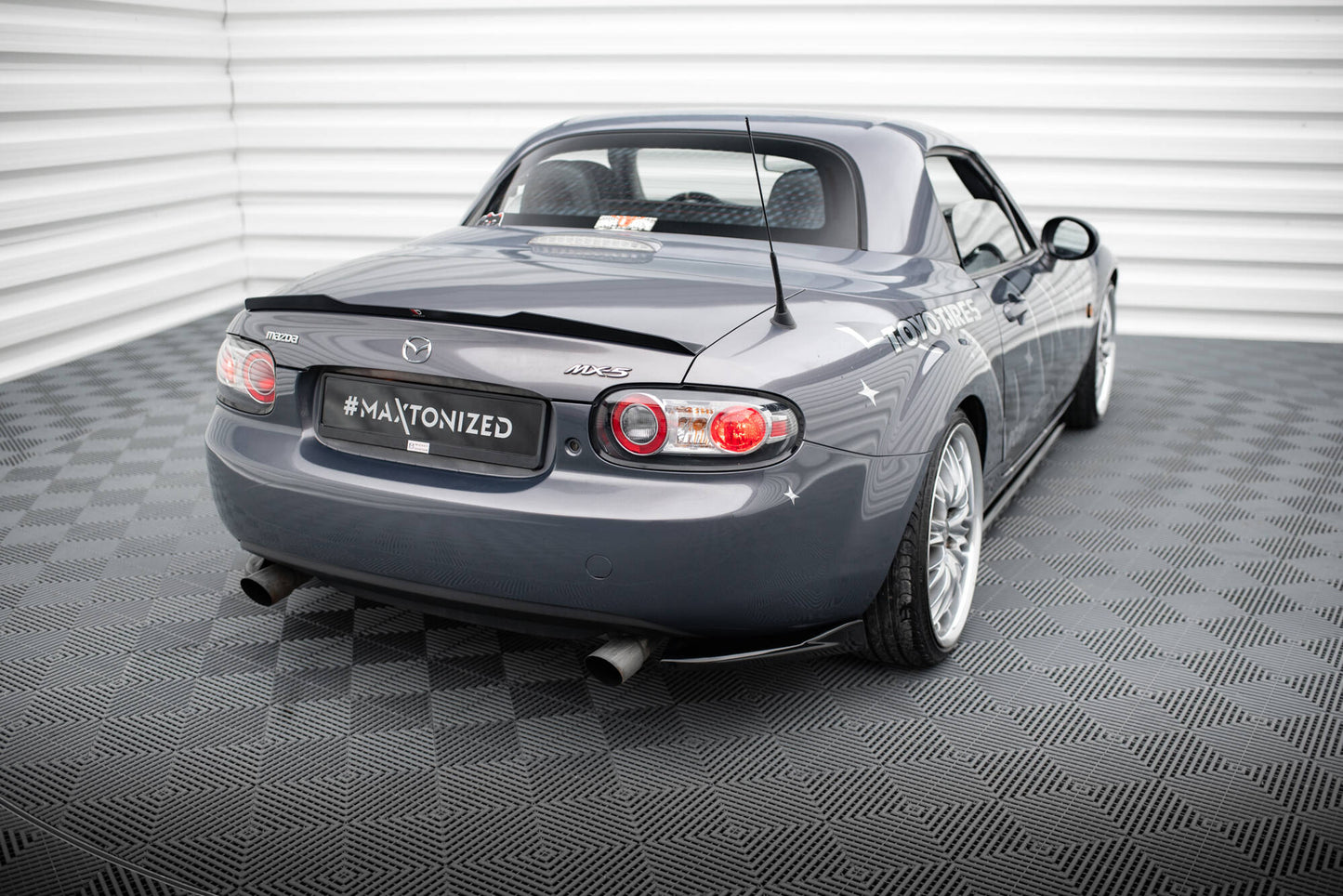Rear side splitters mazda mx5 nc (mk3)