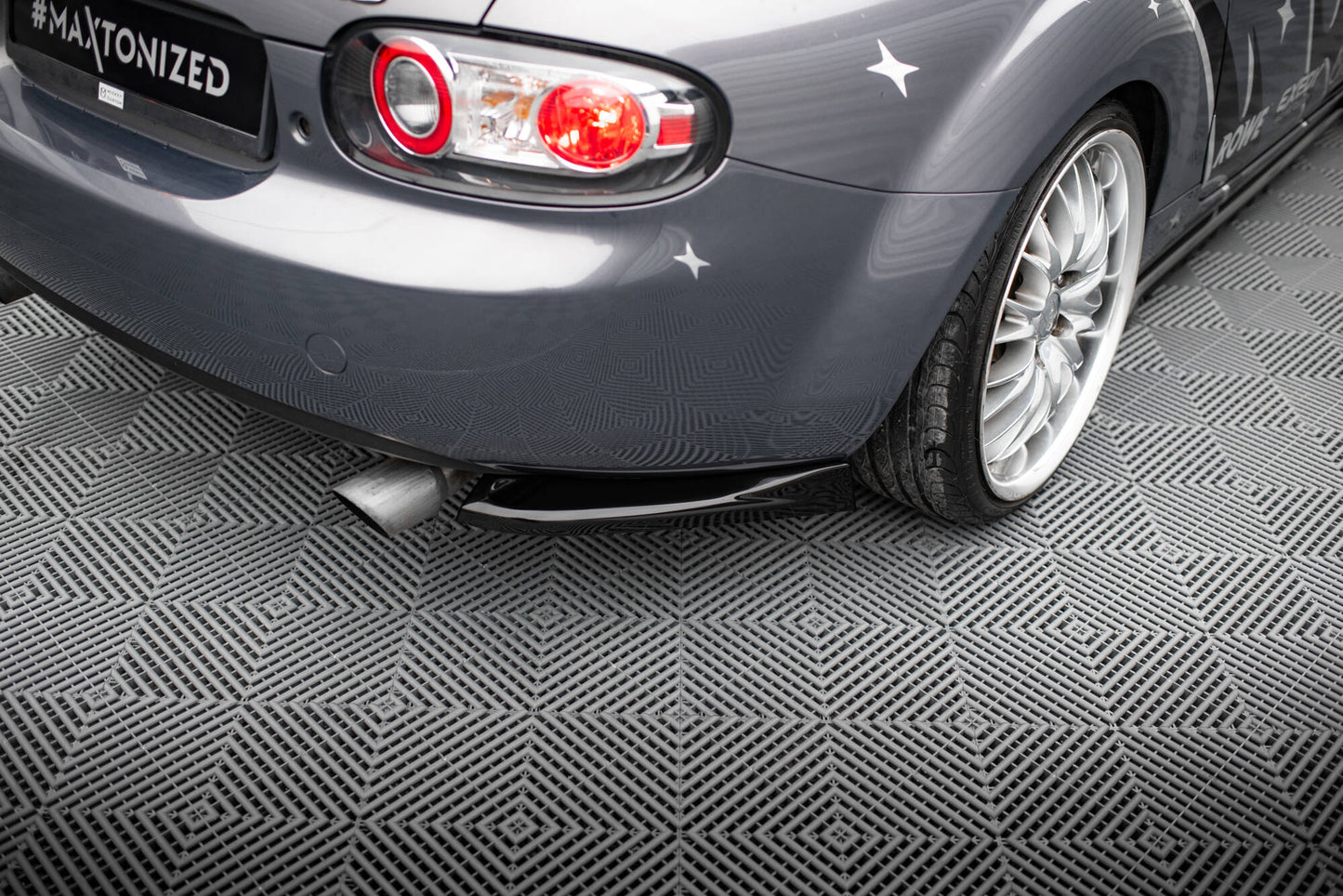Rear side splitters mazda mx5 nc (mk3)