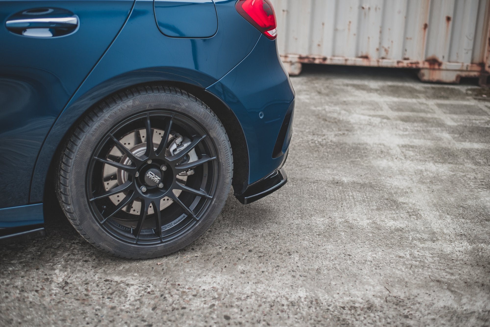 Bagsiden Splitters Mercedes A35 AMG Hatchback W177